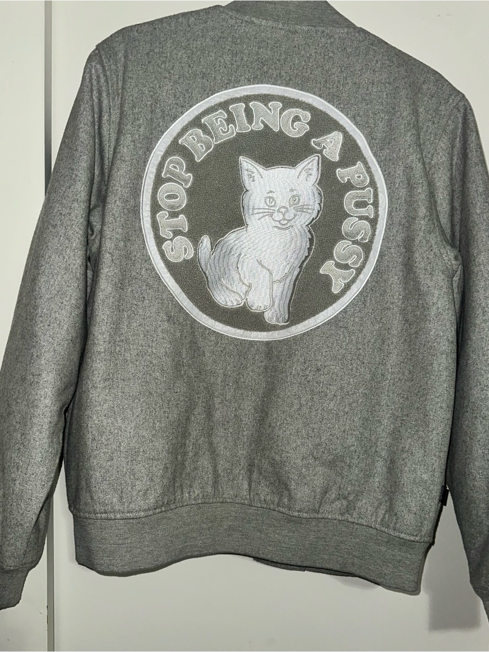 “Stop Being A Pu$$y” Rip N Dip Jacket